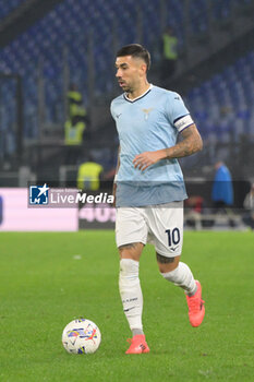 2024-11-04 - Lazio’s Mattia Zaccagni during the Italian Football Championship League A 2024/2025 match between SS Lazio vs Cagliari Calcio at the Olimpic Stadium in Rome on 04 November 2024. - SS LAZIO VS CAGLIARI CALCIO - ITALIAN SERIE A - SOCCER