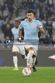 2024-11-04 - Lazio’s Mattia Zaccagni during the Italian Football Championship League A 2024/2025 match between SS Lazio vs Cagliari Calcio at the Olimpic Stadium in Rome on 04 November 2024. - SS LAZIO VS CAGLIARI CALCIO - ITALIAN SERIE A - SOCCER