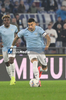 2024-11-04 - Lazio’s Mattia Zaccagni during the Italian Football Championship League A 2024/2025 match between SS Lazio vs Cagliari Calcio at the Olimpic Stadium in Rome on 04 November 2024. - SS LAZIO VS CAGLIARI CALCIO - ITALIAN SERIE A - SOCCER