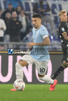 2024-11-04 - Lazio’s Mattia Zaccagni during the Italian Football Championship League A 2024/2025 match between SS Lazio vs Cagliari Calcio at the Olimpic Stadium in Rome on 04 November 2024. - SS LAZIO VS CAGLIARI CALCIO - ITALIAN SERIE A - SOCCER