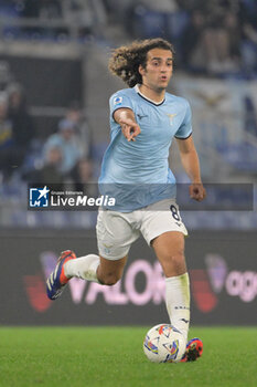 2024-11-04 - Lazio’s Matteo Guendouzi during the Italian Football Championship League A 2024/2025 match between SS Lazio vs Cagliari Calcio at the Olimpic Stadium in Rome on 04 November 2024. - SS LAZIO VS CAGLIARI CALCIO - ITALIAN SERIE A - SOCCER