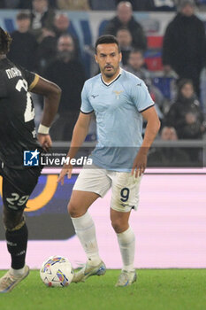 2024-11-04 - Lazio’s Pedro during the Italian Football Championship League A 2024/2025 match between SS Lazio vs Cagliari Calcio at the Olimpic Stadium in Rome on 04 November 2024. - SS LAZIO VS CAGLIARI CALCIO - ITALIAN SERIE A - SOCCER