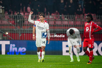 2024-11-02 - Tijjani Reijnders (AC Milan) celebrates the goal - AC MONZA VS AC MILAN - ITALIAN SERIE A - SOCCER