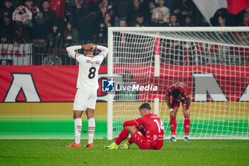 2024-11-02 - Daniel Maldini (AC Monza) disappointed after lose the match - AC MONZA VS AC MILAN - ITALIAN SERIE A - SOCCER