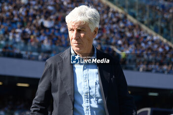 2024-11-03 - Giampiero Gasperini coach of Atalanta bc during the Serie A Enelive betwee SSC Napoli vs Atalanta BC at Diego Armando MAradona Stadium - SSC NAPOLI VS ATALANTA BC - ITALIAN SERIE A - SOCCER