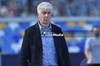 2024-11-03 - Giampiero Gasperini coach of Atalanta BC during the Serie A Enelive betwee SSC Napoli vs Atalanta BC at Diego Armando MAradona Stadium - SSC NAPOLI VS ATALANTA BC - ITALIAN SERIE A - SOCCER