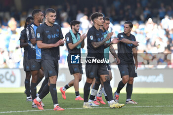 2024-11-03 - SSC Napoli team disapointend at the and of the Serie A Enelive betwee SSC Napoli vs Atalanta BC at Diego Armando MAradona Stadium - SSC NAPOLI VS ATALANTA BC - ITALIAN SERIE A - SOCCER