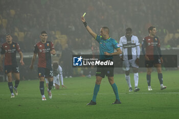 2024-11-04 - The referee Marco Guida in action - PARMA CALCIO VS GENOA CFC - ITALIAN SERIE A - SOCCER