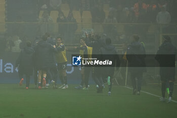 2024-11-04 - Genoa CFC celebrates after scoring the goal of 0-1 - PARMA CALCIO VS GENOA CFC - ITALIAN SERIE A - SOCCER