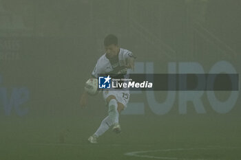 2024-11-04 - Enrico Delprato (Parma Calcio) kicks the ball - PARMA CALCIO VS GENOA CFC - ITALIAN SERIE A - SOCCER