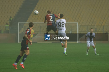 2024-11-04 - Morten Thorsby (Genoa CFC) fights for the ball against Dennis Man (Parma Calcio) - PARMA CALCIO VS GENOA CFC - ITALIAN SERIE A - SOCCER