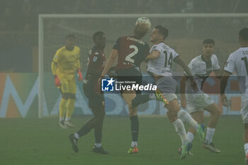 2024-11-04 - Morten Thorsby (Genoa CFC) fights for the ball against Emanuele Valeri (Parma Calcio) - PARMA CALCIO VS GENOA CFC - ITALIAN SERIE A - SOCCER