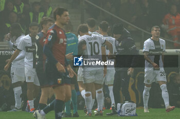 2024-11-04 - Adrian Bernabe (Parma Calcio) carried off the pitch after injury - PARMA CALCIO VS GENOA CFC - ITALIAN SERIE A - SOCCER