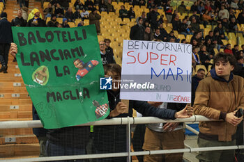 2024-11-04 - Mario Balotelli (Genoa CFC) supporters - PARMA CALCIO VS GENOA CFC - ITALIAN SERIE A - SOCCER