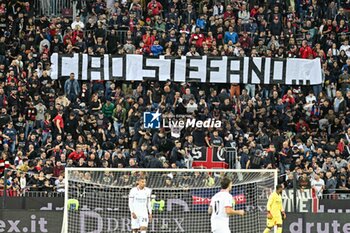 2024-11-09 - Tifosi, Fans, Supporters of Cagliari Calcio - CAGLIARI CALCIO VS AC MILAN - ITALIAN SERIE A - SOCCER