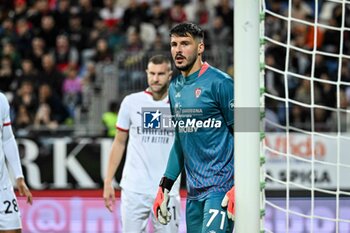 2024-11-09 - Alen Sherri of Cagliari Calgio - CAGLIARI CALCIO VS AC MILAN - ITALIAN SERIE A - SOCCER