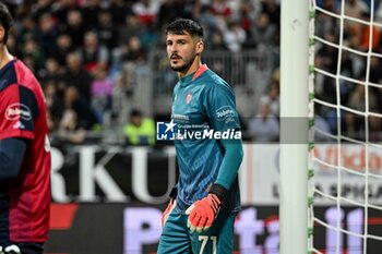 2024-11-09 - Alen Sherri of Cagliari Calgio - CAGLIARI CALCIO VS AC MILAN - ITALIAN SERIE A - SOCCER