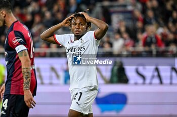 2024-11-09 - Samuel Chukwueze of AC Milan - CAGLIARI CALCIO VS AC MILAN - ITALIAN SERIE A - SOCCER