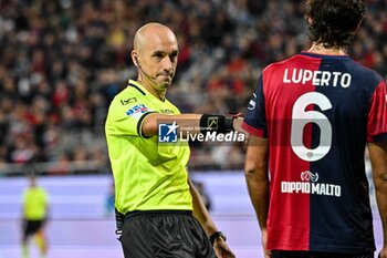 2024-11-09 - Michael Fabbri, Arbitro, Referee - CAGLIARI CALCIO VS AC MILAN - ITALIAN SERIE A - SOCCER