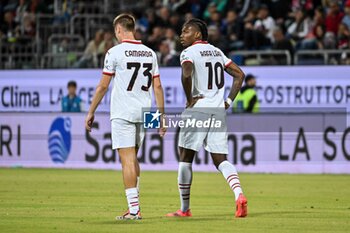 2024-11-09 - Rafael Leao of AC Milan, Esultanza, Joy After scoring goal, - CAGLIARI CALCIO VS AC MILAN - ITALIAN SERIE A - SOCCER