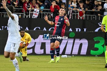 2024-11-09 - Roberto Piccoli of Cagliari Calcio - CAGLIARI CALCIO VS AC MILAN - ITALIAN SERIE A - SOCCER