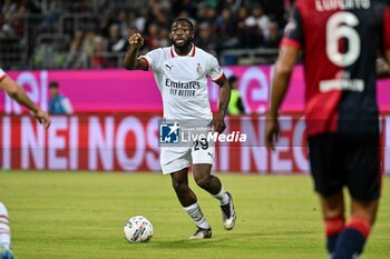 2024-11-09 - Yossouf Fofana of AC Milan - CAGLIARI CALCIO VS AC MILAN - ITALIAN SERIE A - SOCCER