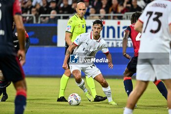 2024-11-09 - Tijjani Reijnders of AC Milan - CAGLIARI CALCIO VS AC MILAN - ITALIAN SERIE A - SOCCER