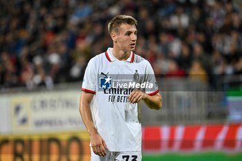 2024-11-09 - Camarda of AC Milan - CAGLIARI CALCIO VS AC MILAN - ITALIAN SERIE A - SOCCER