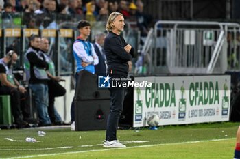 2024-11-09 - Davide Nicola Mister of Cagliari Calcio - CAGLIARI CALCIO VS AC MILAN - ITALIAN SERIE A - SOCCER