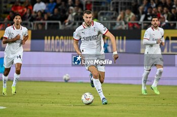 2024-11-09 - Strahinja Pavlovic of AC Milan - CAGLIARI CALCIO VS AC MILAN - ITALIAN SERIE A - SOCCER