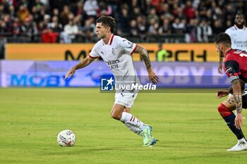 2024-11-09 - Christian Pulisic of AC Milan - CAGLIARI CALCIO VS AC MILAN - ITALIAN SERIE A - SOCCER