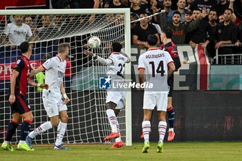 2024-11-09 - Nadir Zortea of Cagliari Calcio - CAGLIARI CALCIO VS AC MILAN - ITALIAN SERIE A - SOCCER