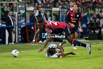 2024-11-09 - Antoine Makoumbou of Cagliari Calcio - CAGLIARI CALCIO VS AC MILAN - ITALIAN SERIE A - SOCCER