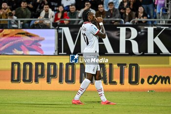 2024-11-09 - Rafael Leao of AC Milan, Esultanza, Joy After scoring goal, - CAGLIARI CALCIO VS AC MILAN - ITALIAN SERIE A - SOCCER