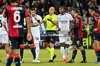 2024-11-09 - Michael Fabbri, Arbitro, Referee, Goal Annullato - CAGLIARI CALCIO VS AC MILAN - ITALIAN SERIE A - SOCCER