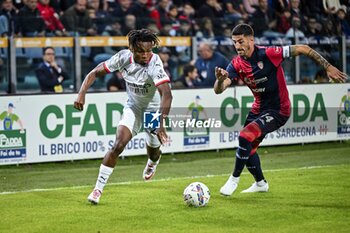 2024-11-09 - Samuel Chukwueze of AC Milan - CAGLIARI CALCIO VS AC MILAN - ITALIAN SERIE A - SOCCER