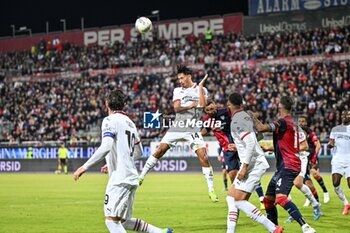 2024-11-09 - Tijjani Reijnders of AC Milan - CAGLIARI CALCIO VS AC MILAN - ITALIAN SERIE A - SOCCER