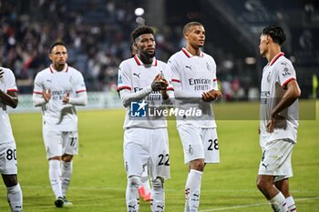 2024-11-09 - Emerson Royal of AC Milan, Postgame, - CAGLIARI CALCIO VS AC MILAN - ITALIAN SERIE A - SOCCER