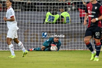 2024-11-09 - Alen Sherri of Cagliari Calgio - CAGLIARI CALCIO VS AC MILAN - ITALIAN SERIE A - SOCCER