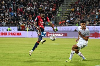 2024-11-09 - Antoine Makoumbou of Cagliari Calcio - CAGLIARI CALCIO VS AC MILAN - ITALIAN SERIE A - SOCCER