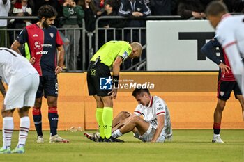 2024-11-09 - Camarda of AC Milan - CAGLIARI CALCIO VS AC MILAN - ITALIAN SERIE A - SOCCER