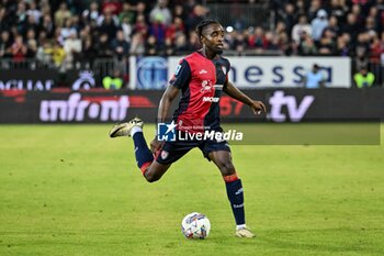 2024-11-09 - Antoine Makoumbou of Cagliari Calcio - CAGLIARI CALCIO VS AC MILAN - ITALIAN SERIE A - SOCCER