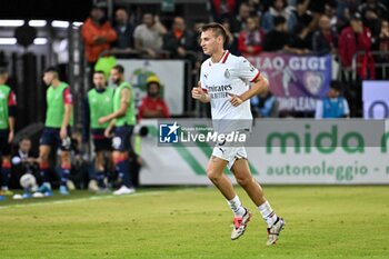 2024-11-09 - Camarda of AC Milan - CAGLIARI CALCIO VS AC MILAN - ITALIAN SERIE A - SOCCER