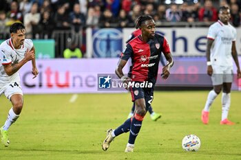 2024-11-09 - Antoine Makoumbou of Cagliari Calcio - CAGLIARI CALCIO VS AC MILAN - ITALIAN SERIE A - SOCCER