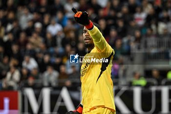 2024-11-09 - Mike Maignan of AC Milan - CAGLIARI CALCIO VS AC MILAN - ITALIAN SERIE A - SOCCER