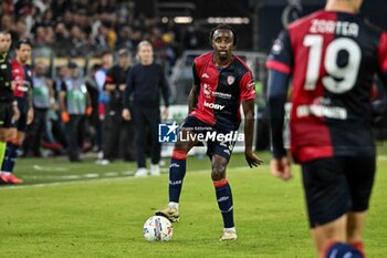 2024-11-09 - Antoine Makoumbou of Cagliari Calcio - CAGLIARI CALCIO VS AC MILAN - ITALIAN SERIE A - SOCCER