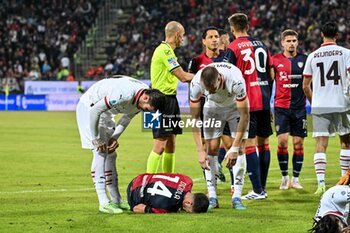 2024-11-09 - Alessandro Deiola of Cagliari Calcio - CAGLIARI CALCIO VS AC MILAN - ITALIAN SERIE A - SOCCER