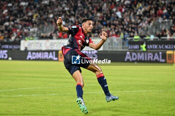 2024-11-09 - Gabriele Zappa of Cagliari Calcio, Goal - CAGLIARI CALCIO VS AC MILAN - ITALIAN SERIE A - SOCCER