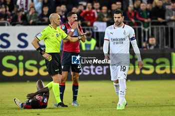 2024-11-09 - Theo Hernandex of AC Milan, - CAGLIARI CALCIO VS AC MILAN - ITALIAN SERIE A - SOCCER