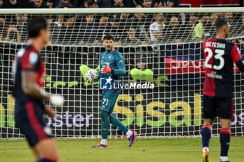 2024-11-09 - Alen Sherri of Cagliari Calgio - CAGLIARI CALCIO VS AC MILAN - ITALIAN SERIE A - SOCCER